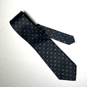 Colours by Alexander Julian Mens Neck Tie Paisley print O/Small Good Condition